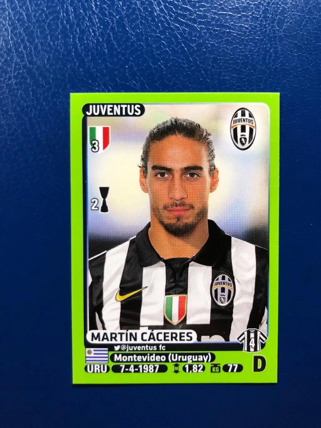 Наклейка Martin Caceres Ювентус