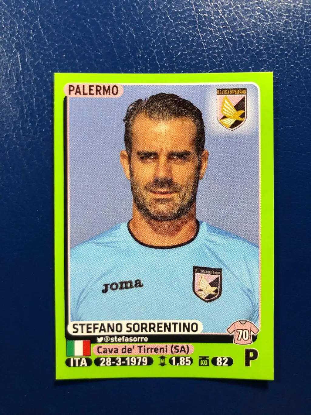 Наклейка Stefano Sorrentino Palermo