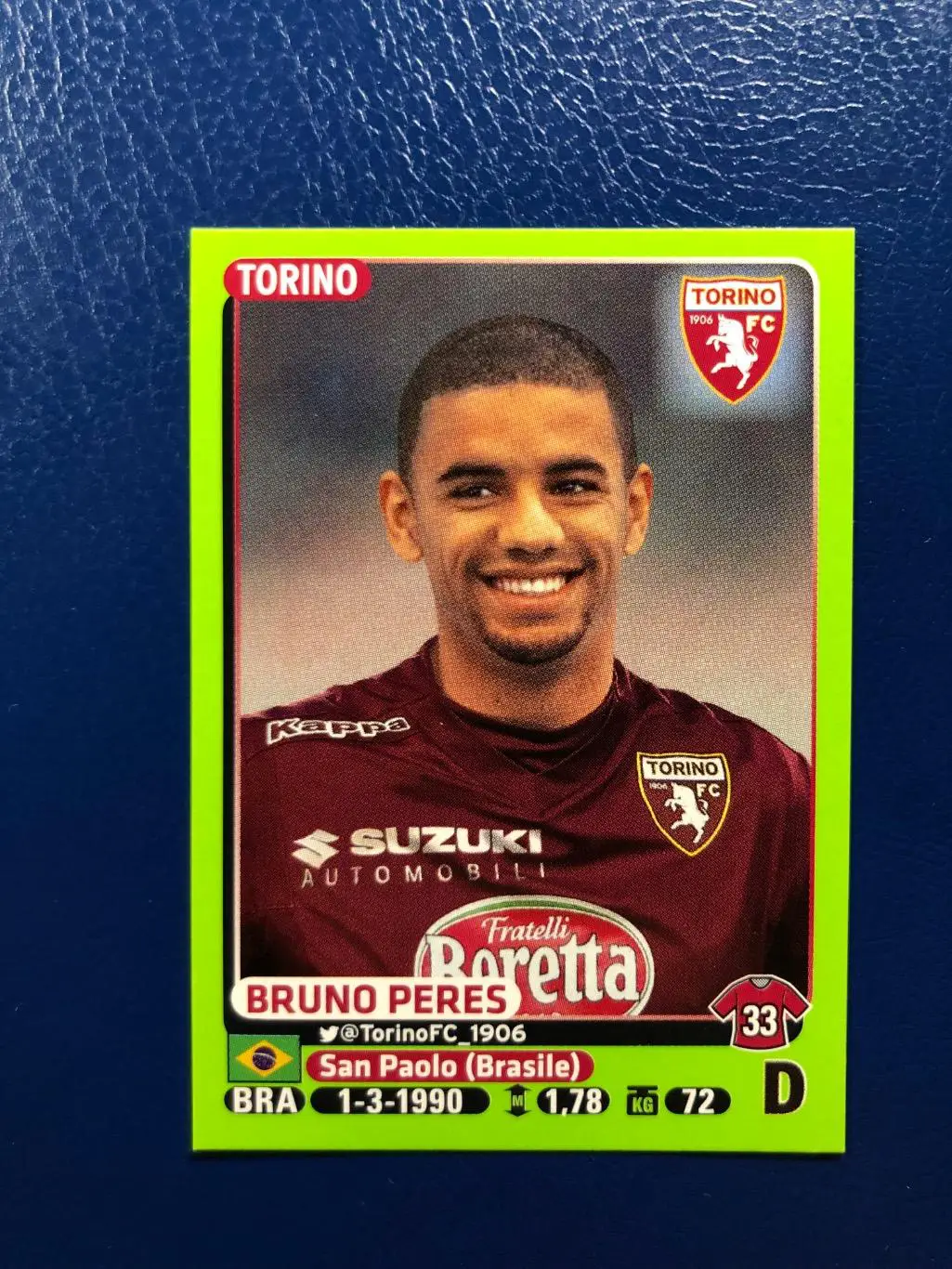 Наклейка Bruno Peres Torino