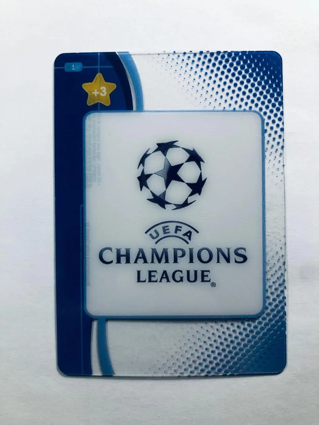 Карточка «UEFA Champions League»