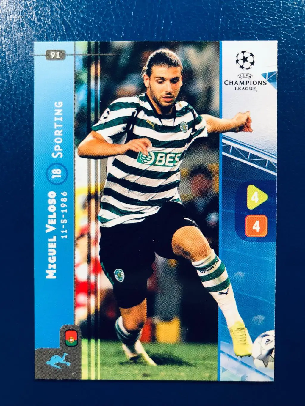 Карточка Miguel Veloso Sporting