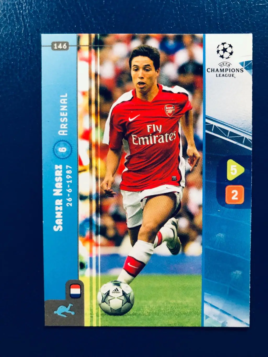 Карточка Samir Nasri Arsenal