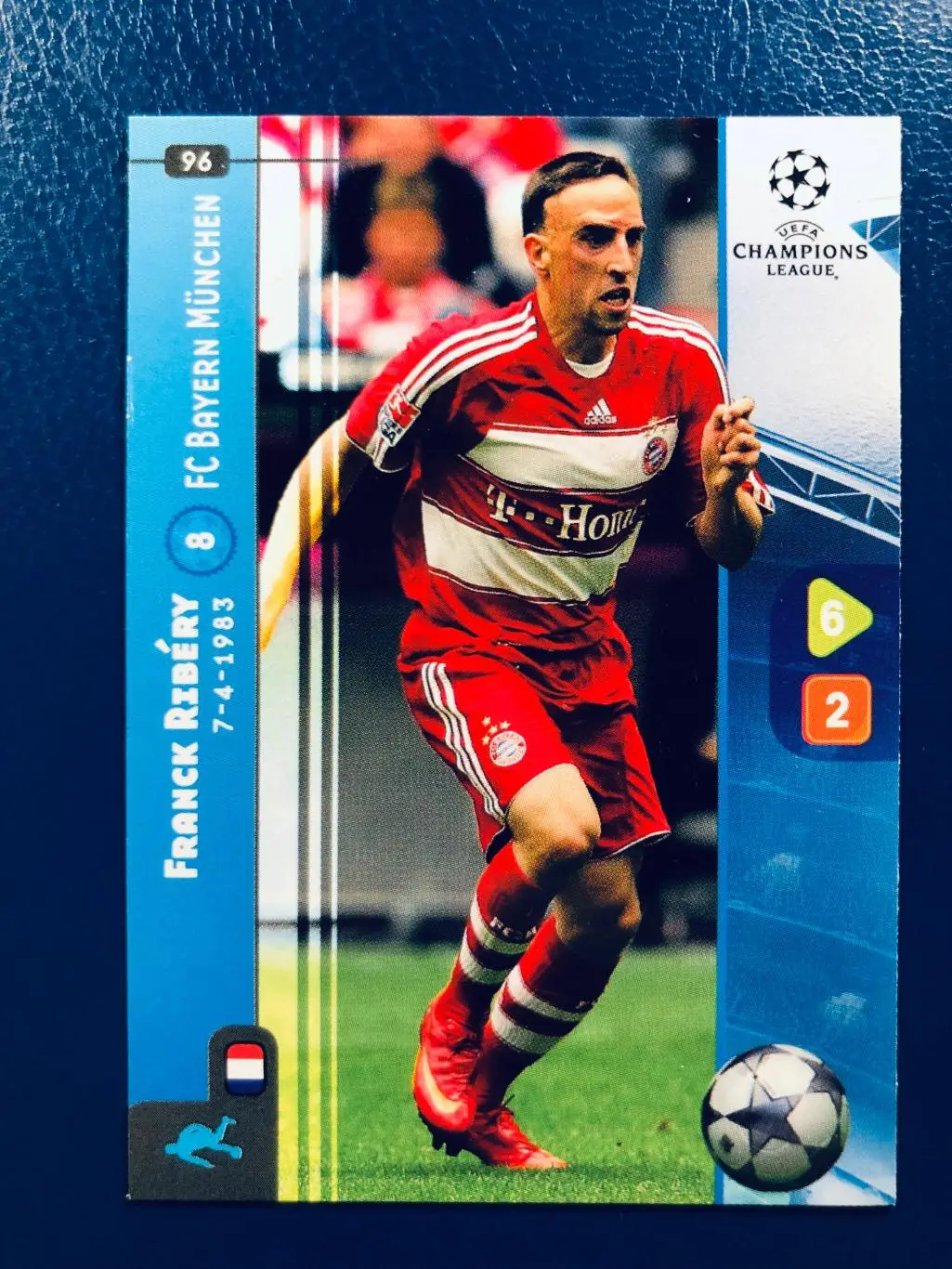 Карточка Franck Ribery FC Bayern Munchen