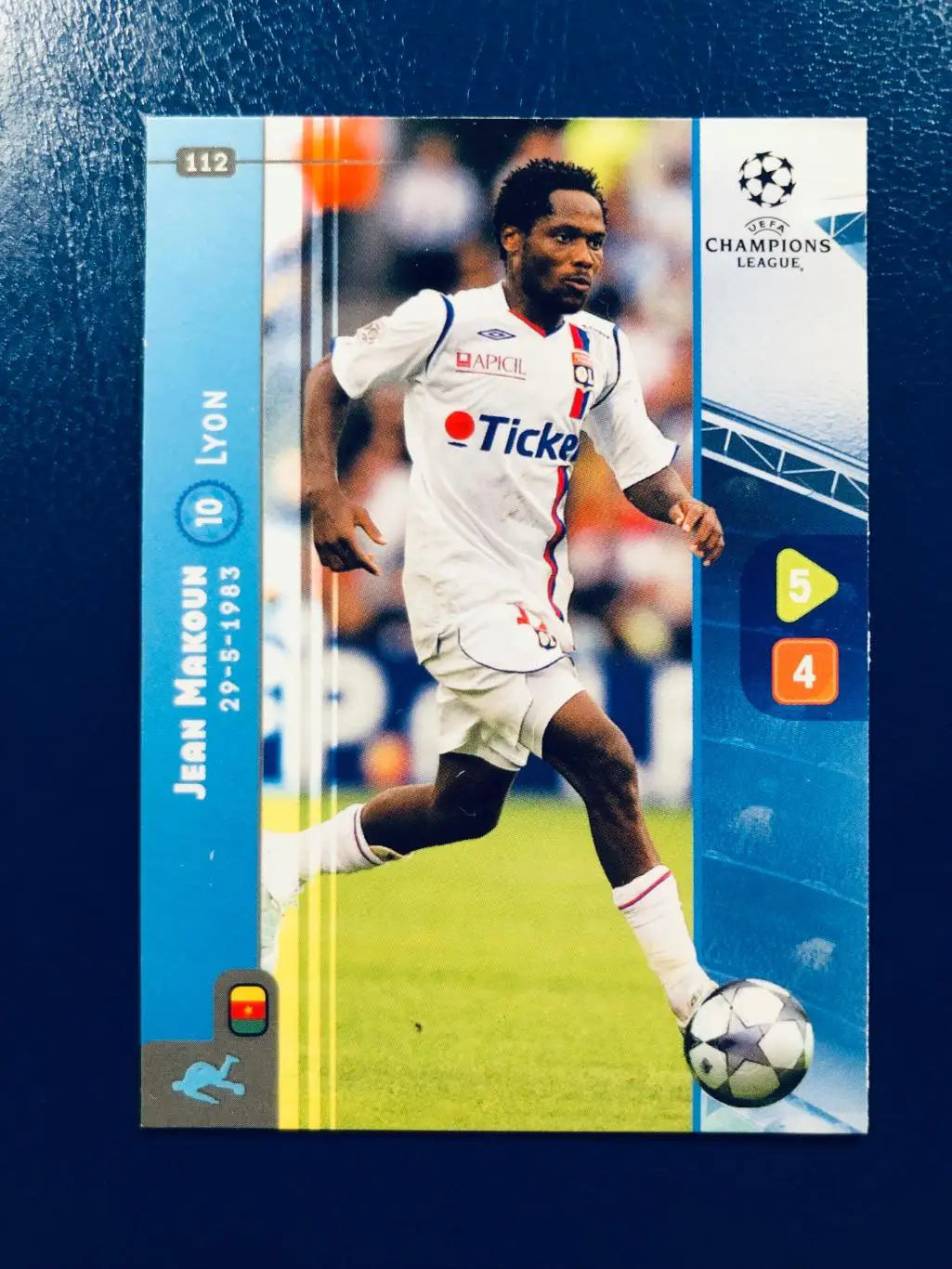 Карточка Jean Makoun Lyon