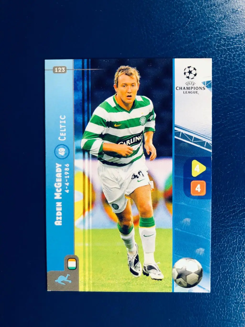Карточка Aiden McGeady Celtic