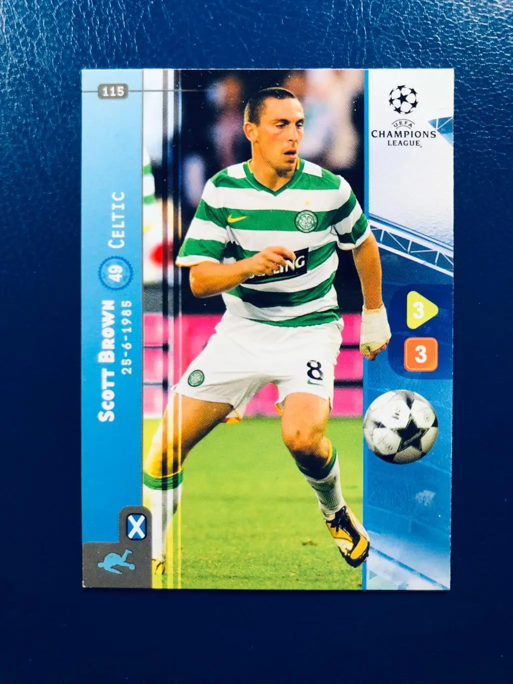 Карточка Scott Brown Celtic