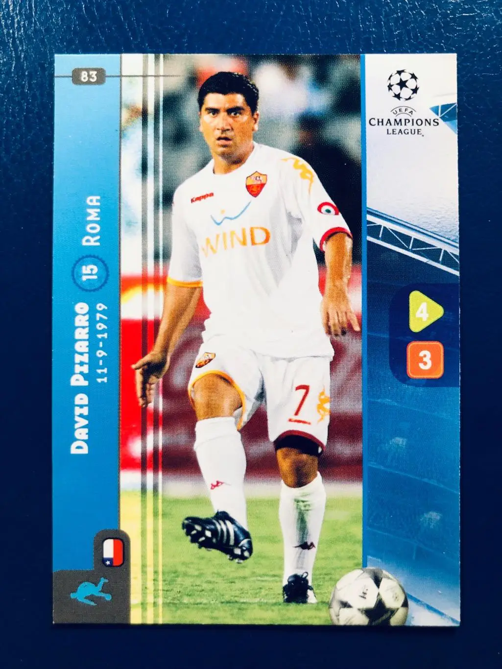 Карточка David Pizarro Roma