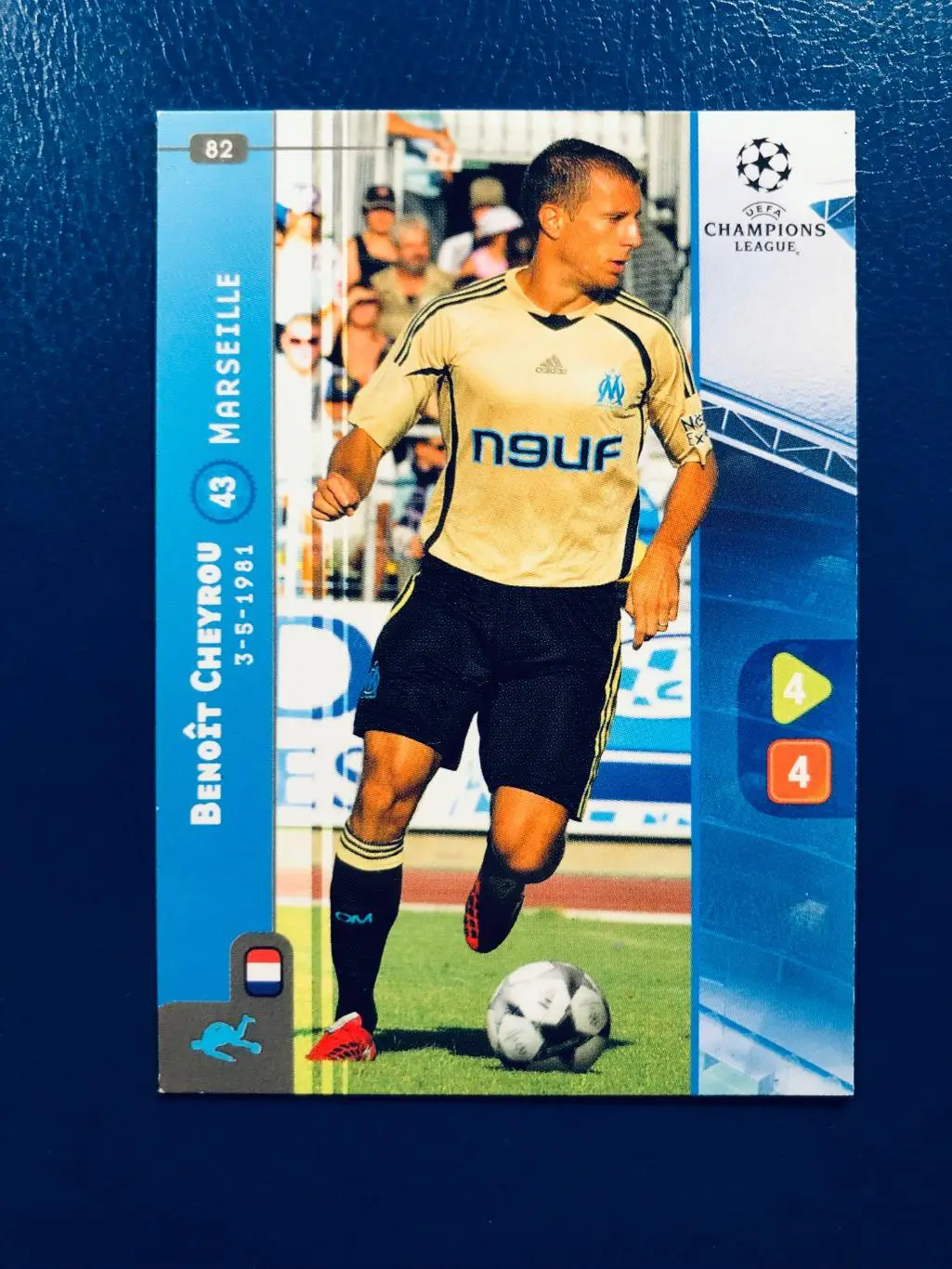 Карточка Benoit Cheyrou Marseille