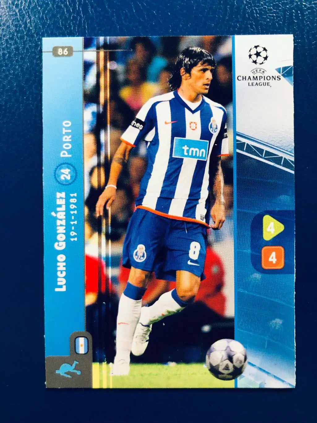 Карточка Lucho Gonzalez Porto