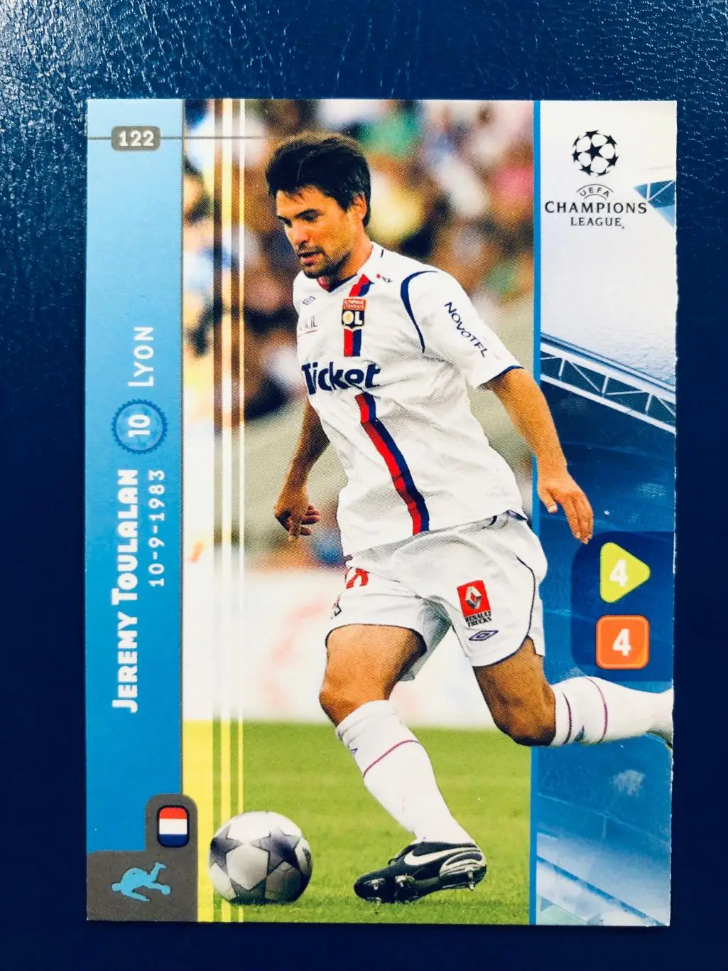 Карточка Jeremy Toulalan “Lyon”