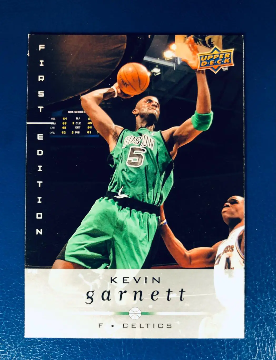 Карточка Kevin Garnett Boston Celtics