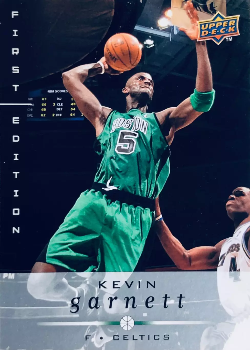Карточка Kevin Garnett Boston Celtics