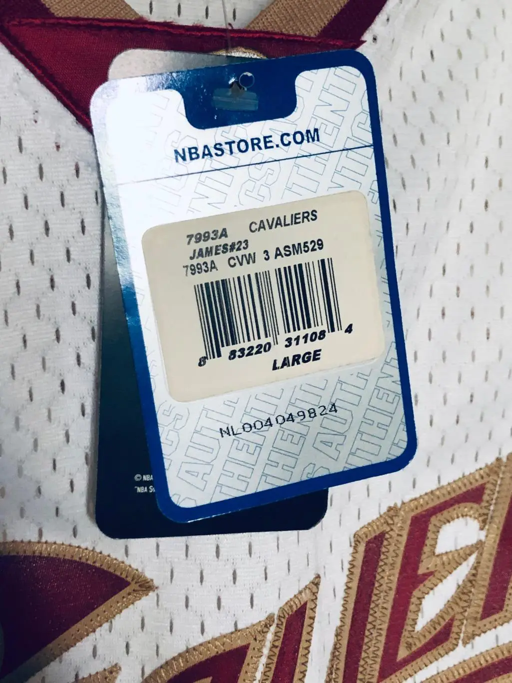 Форма LeBron James Cleveland Cavaliers 3
