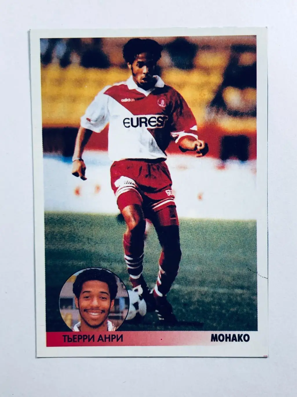 Наклейка Тьерри Анри «Монако»