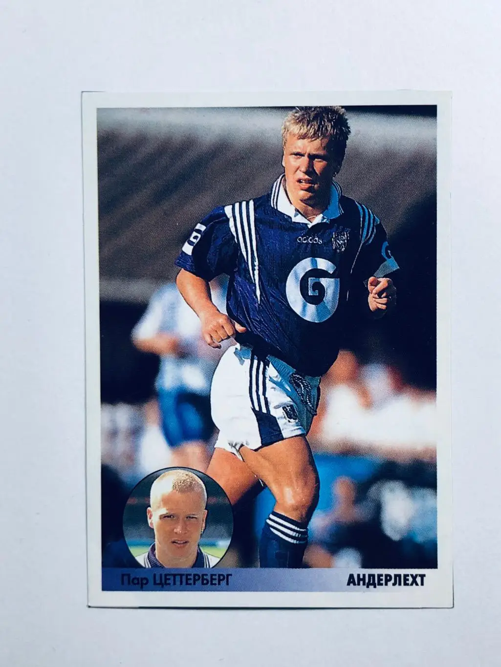 Наклейка Пер Зеттерберг «Андерлехт»