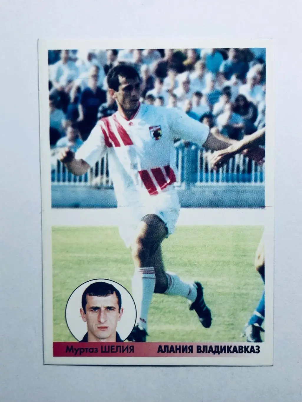 Наклейка Муртаз Шелия «Алания» Владикавказ