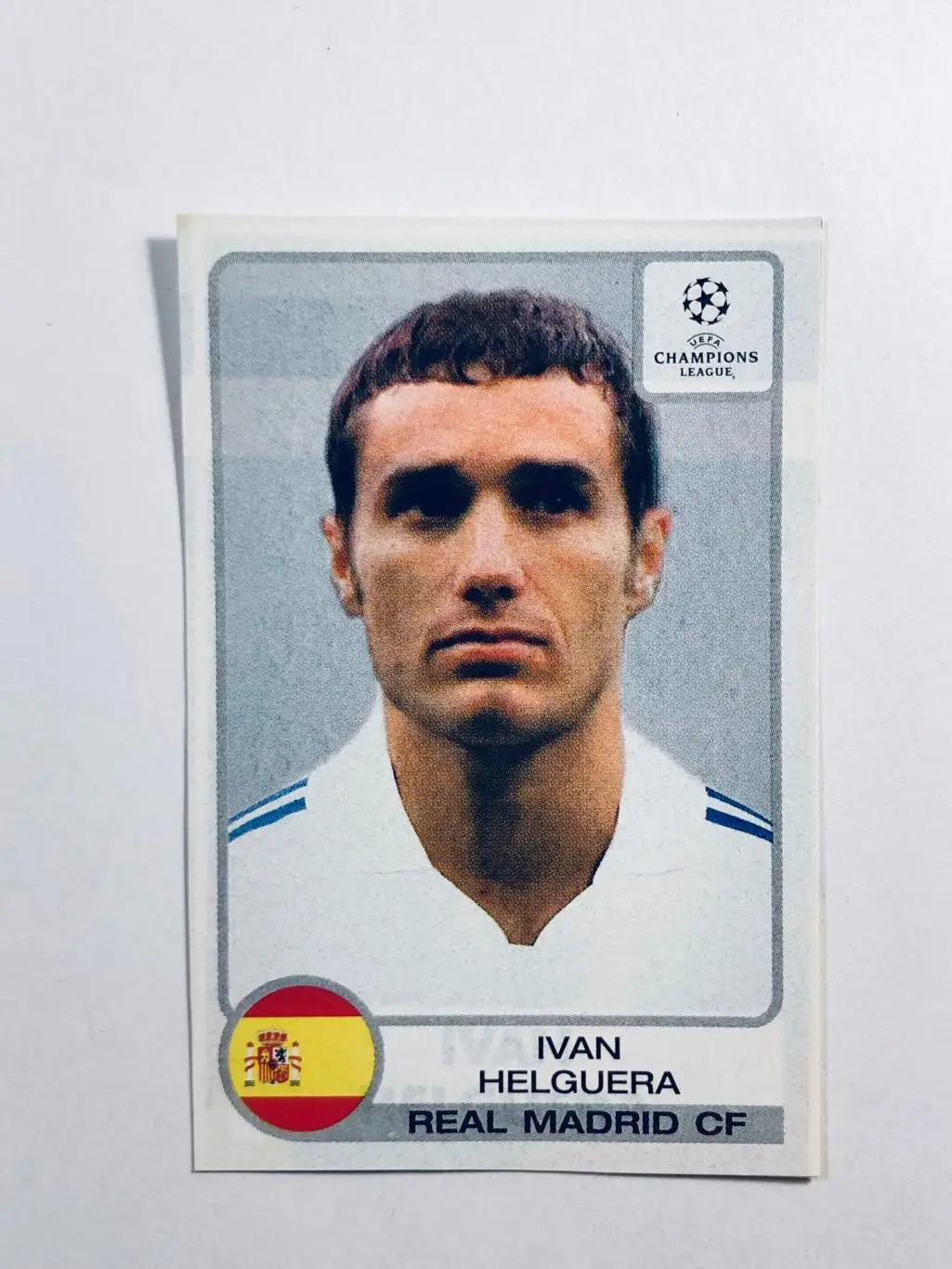 Наклейка Ivan Helguera Real Madrid CF