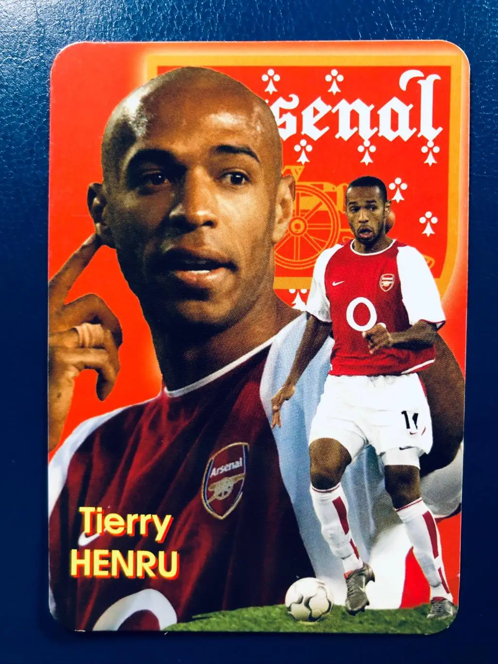 Календарик Тьерри Анри «Арсенал» Лондон