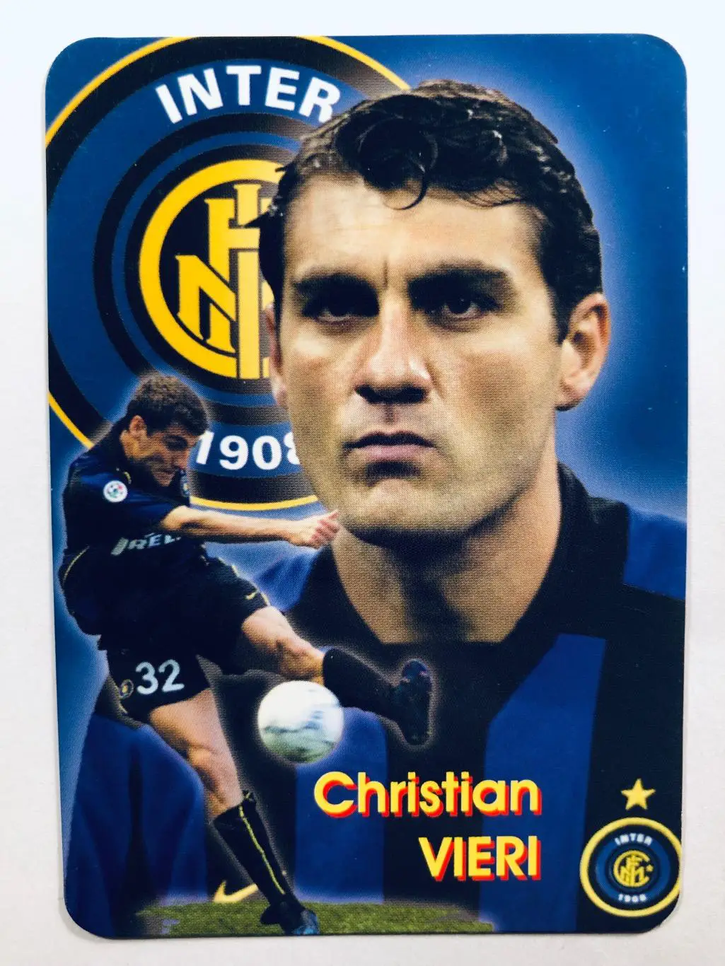 Календарик Кристиан Вьери «Интер»