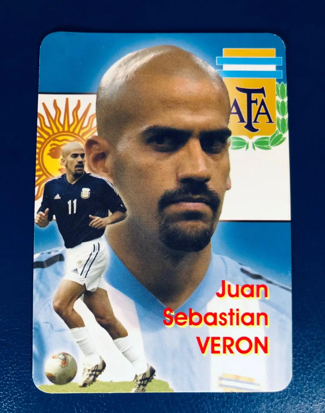 Календарик Хуан Себастьян Верон «Сборная Аргентины»