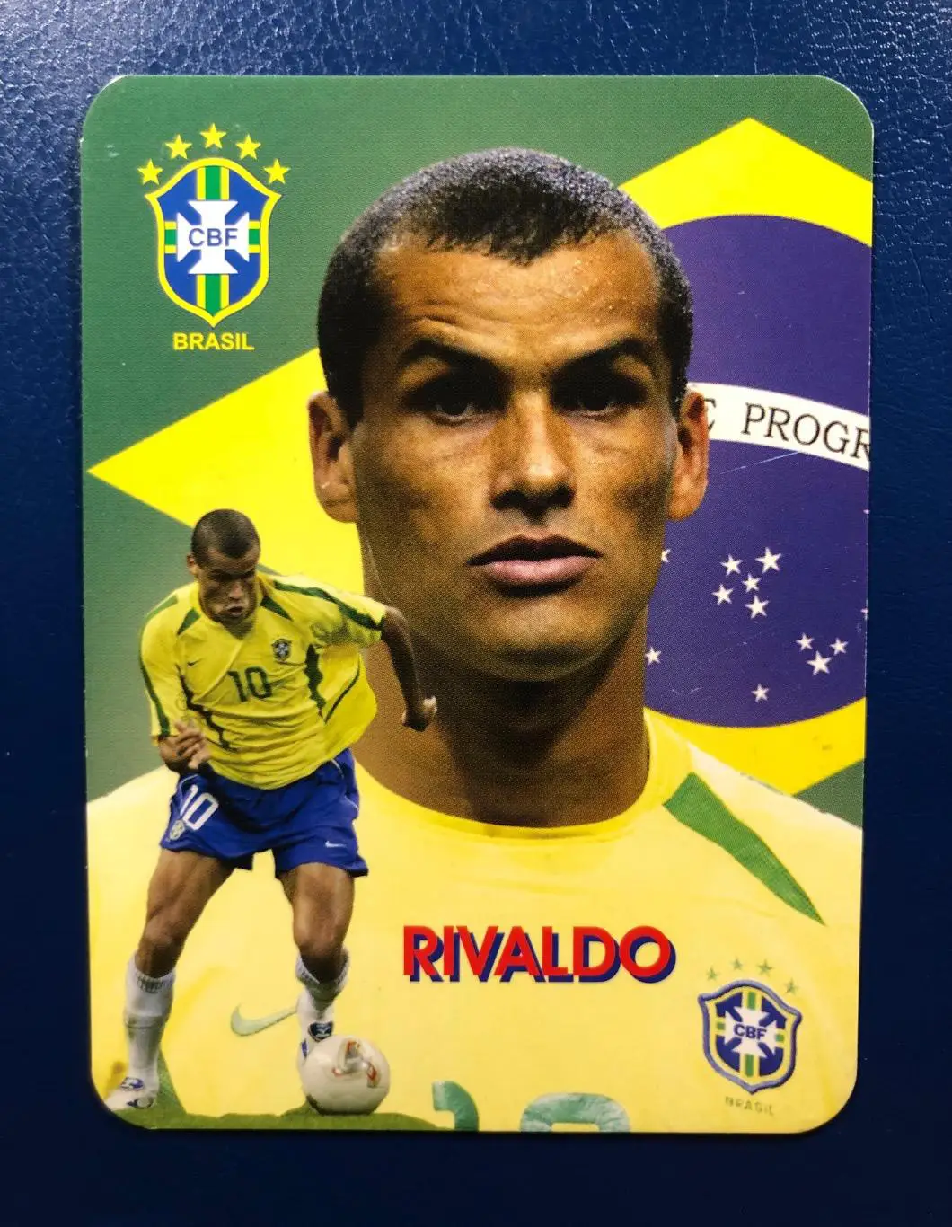 Календарик Ривалдо «Сборная Бразилии»