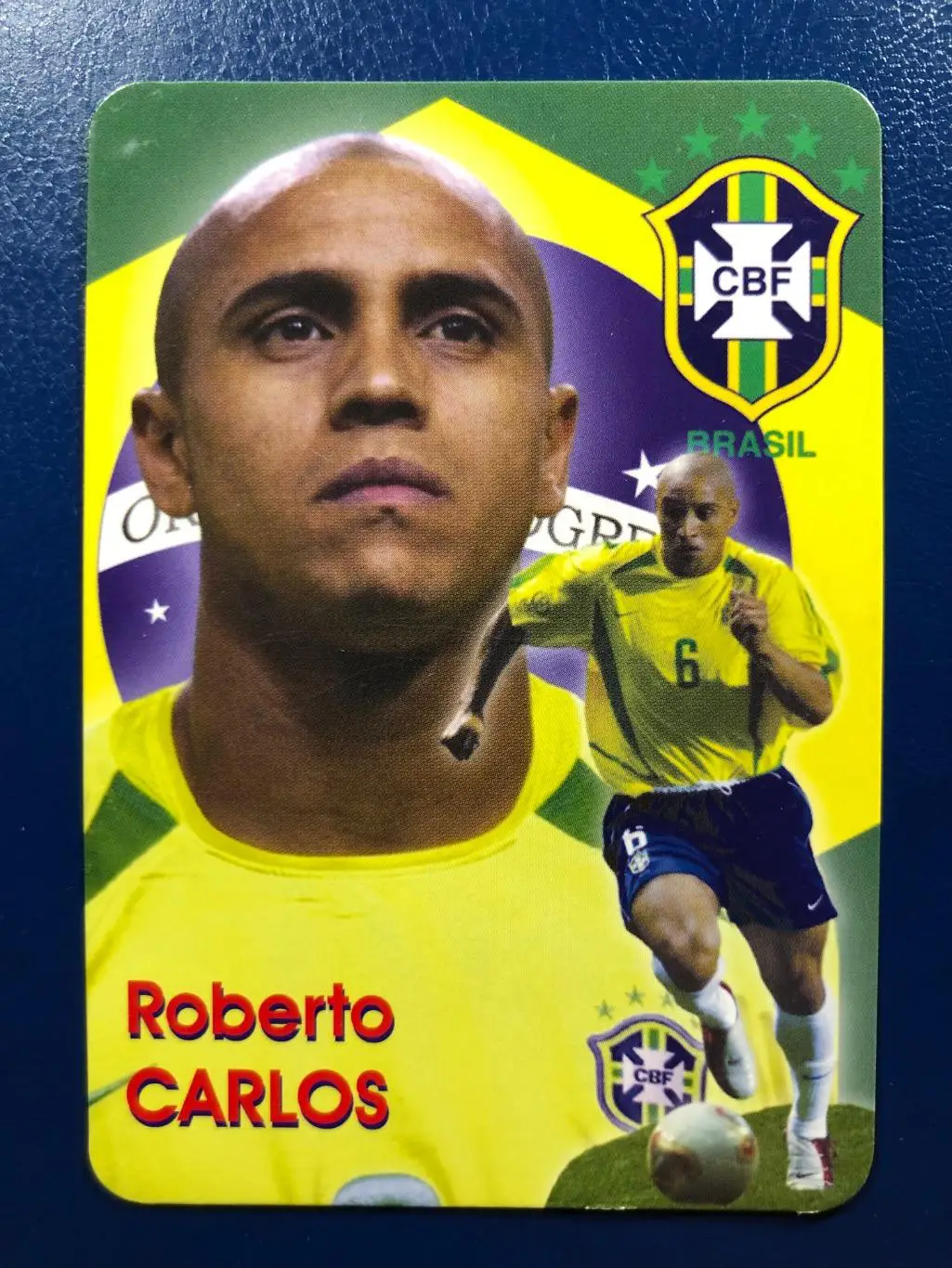 Календарик Роберто Карлос «Сборная Бразилии»