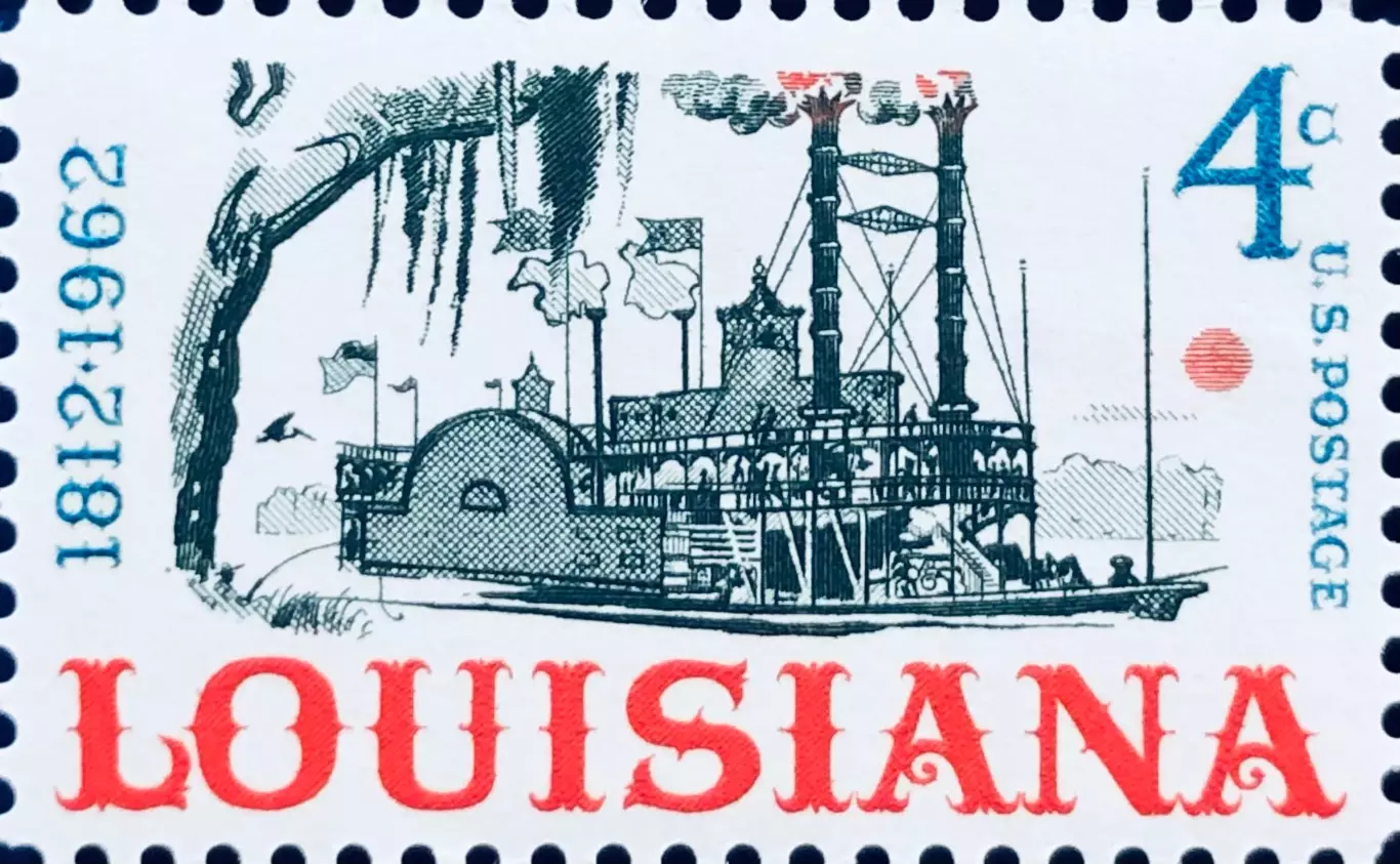 США 1962. Штат Луизиана