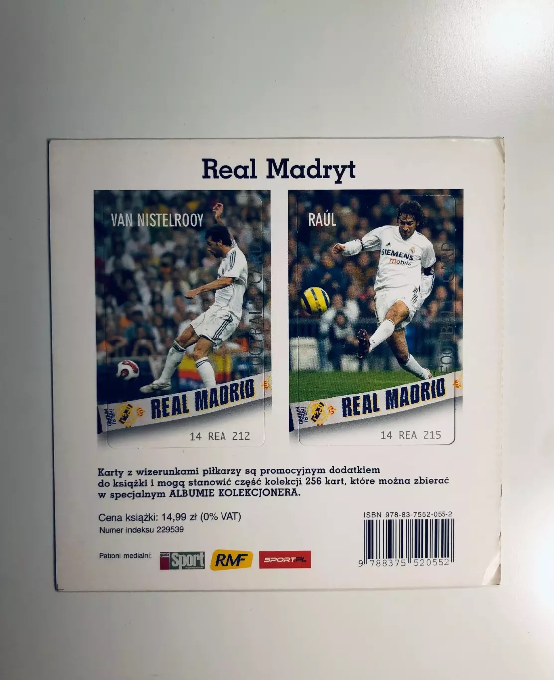 Карточки Руд ван Нистелрой/Рауль Реал Мадрид