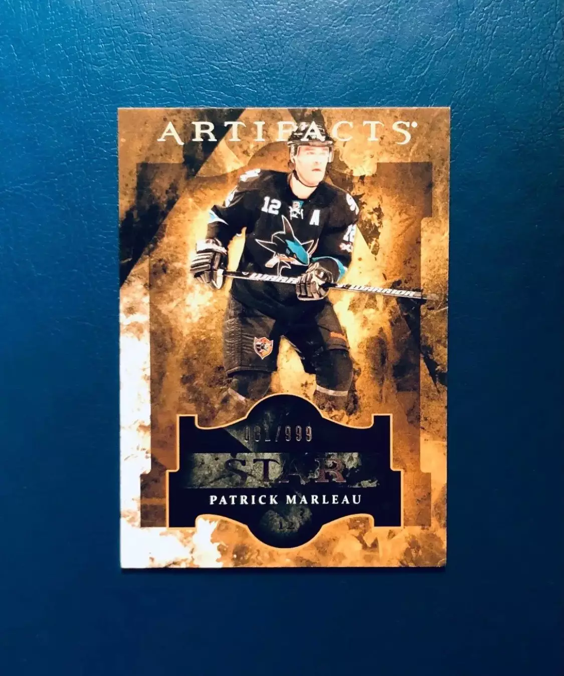 Карточка Patrick Marleau San Jose Sharks