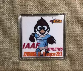 Магнит Талисман Лёгкая атлетика ЧМ 2013 Москва