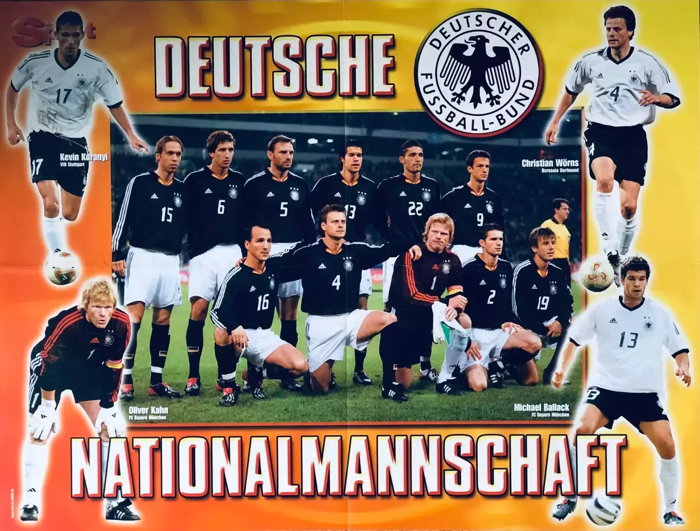 Постер Bundesliga/Сборная Германии 1