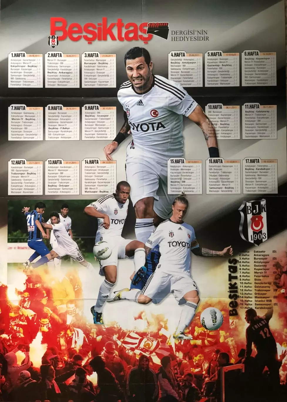 Плакат ФК Бешикташ/Sidnei