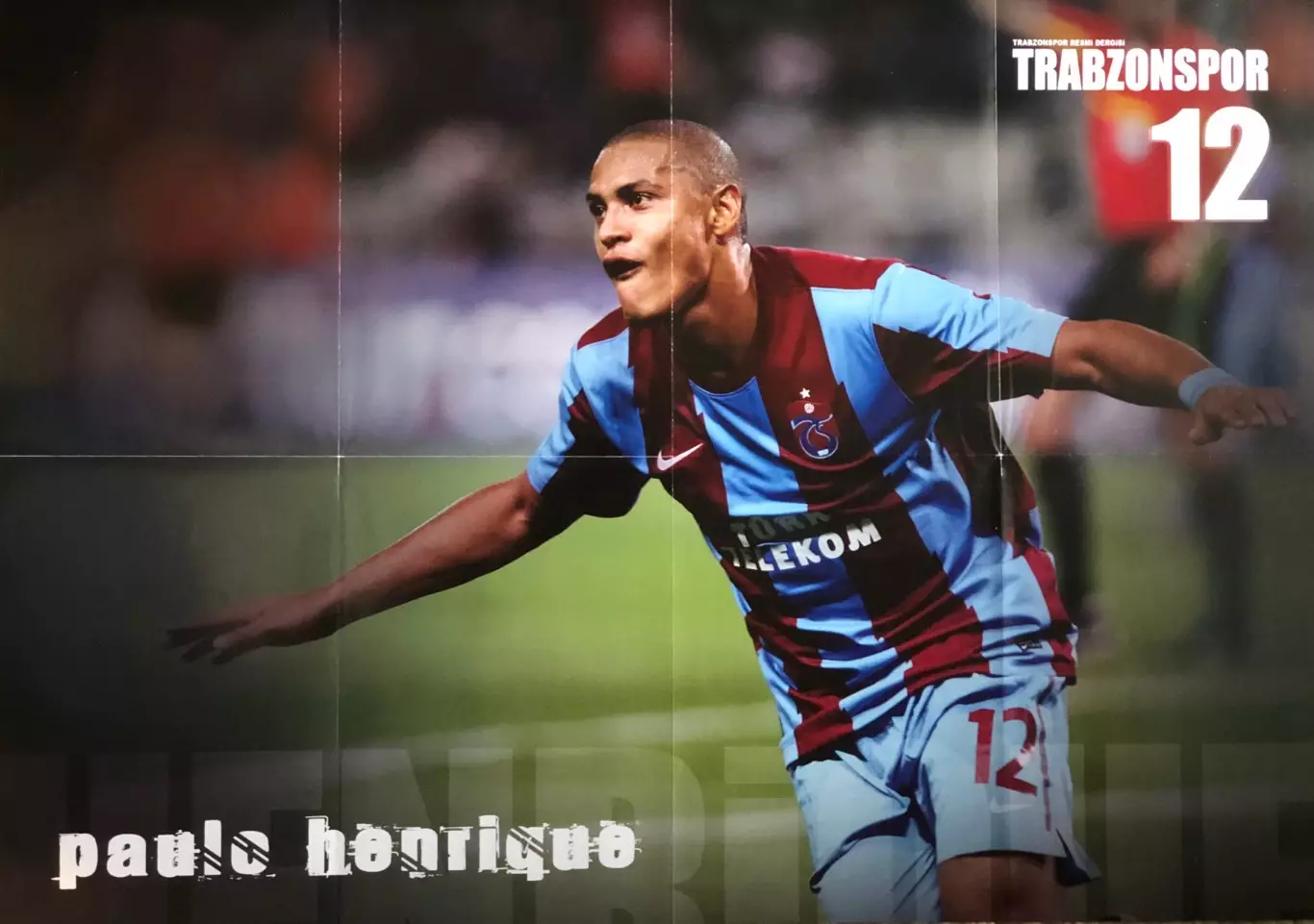 Плакат Paulo Henrique ФК Трабзонспор