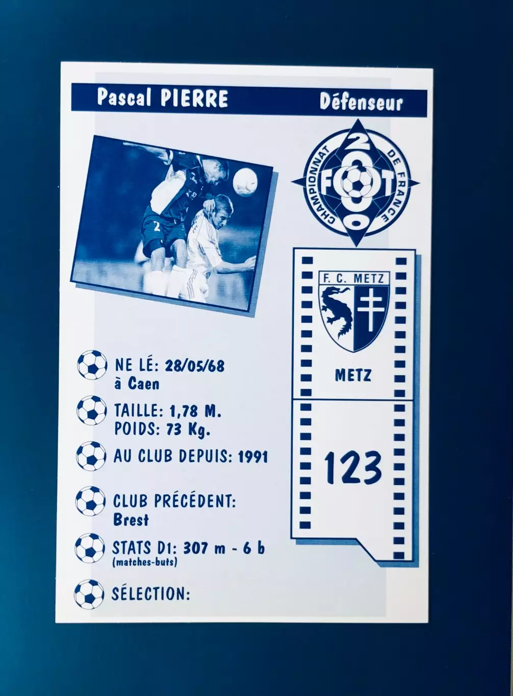Открытка Pascal Pierre F.C. Metz 1