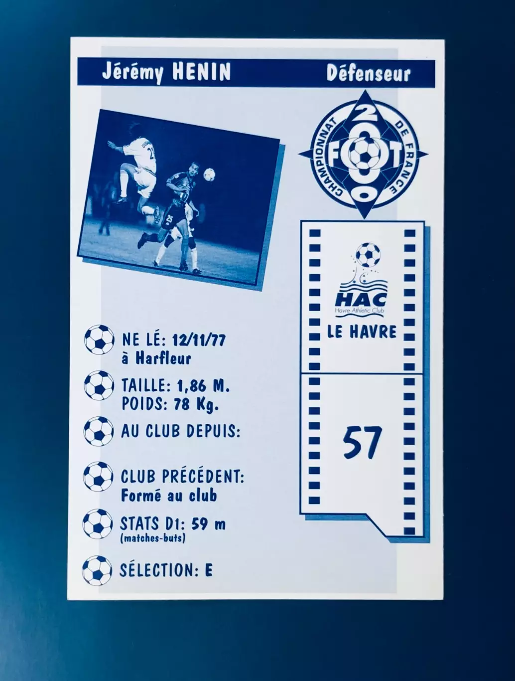 Открытка Jeremy Henin Le Havre 1