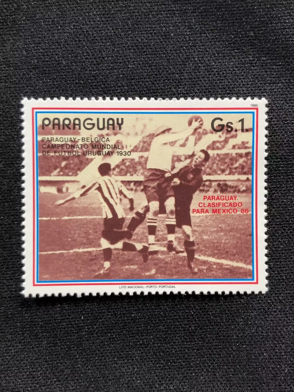 Парагвай 1986. ФУТБОЛ Мексика ЧМ 1986