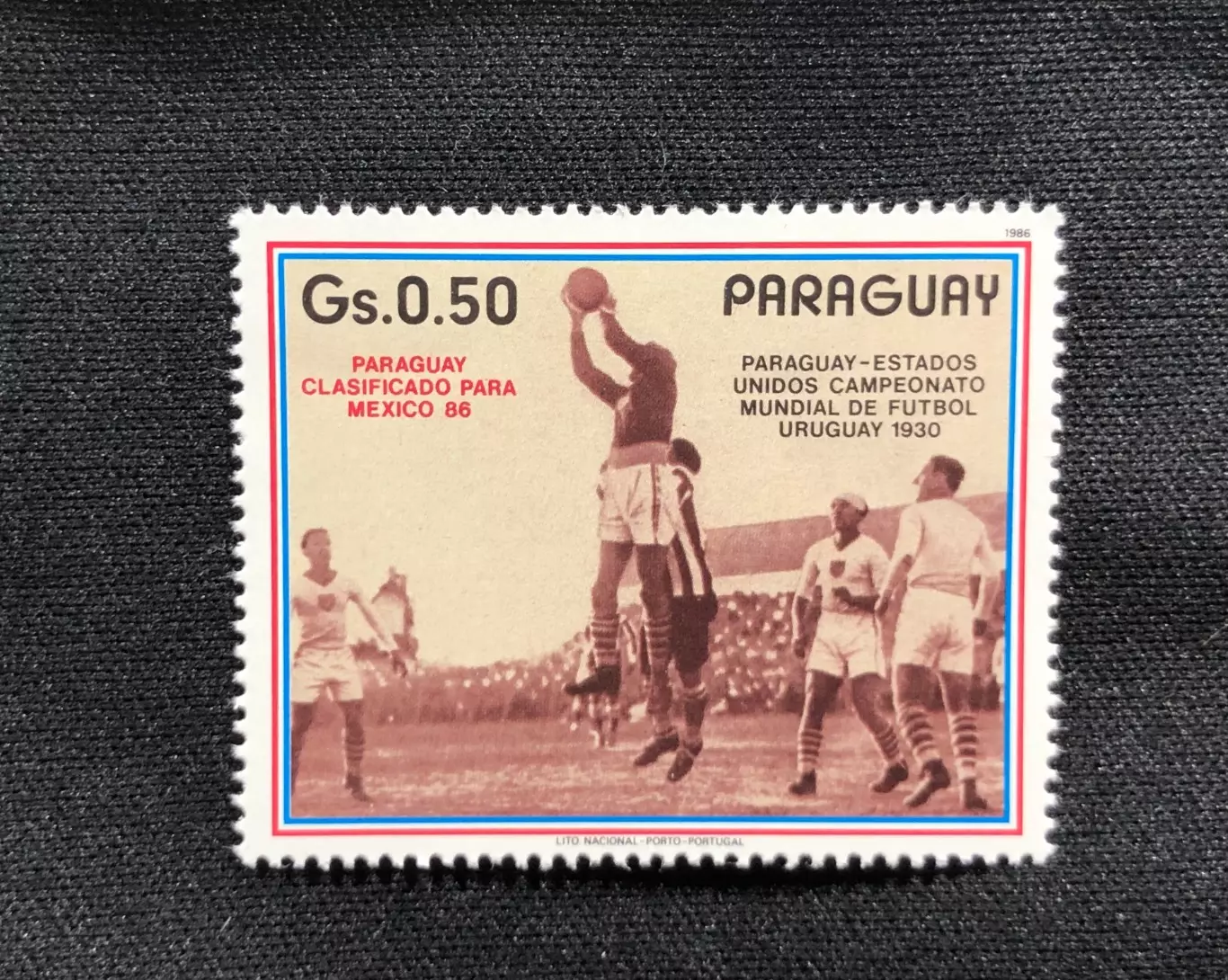 Парагвай 1986. ФУТБОЛ Мексика ЧМ 1986