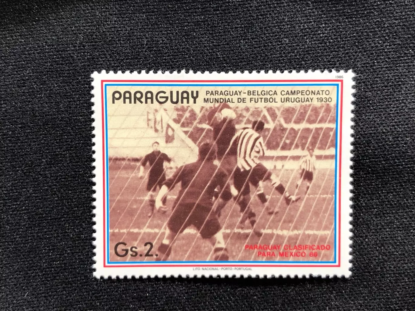 Парагвай 1986. ФУТБОЛ Мексика ЧМ 86