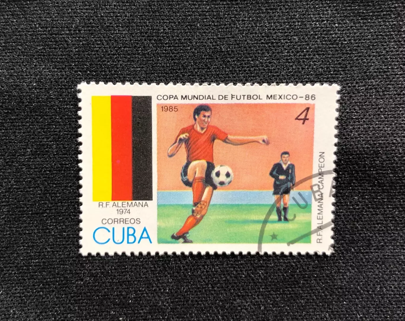 Куба 1986. ФУТБОЛ Мексика ЧМ 1986