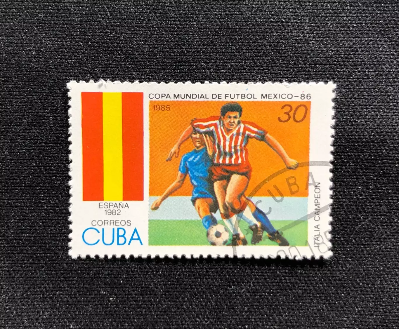 Куба 1986. ФУТБОЛ Мексика ЧМ 1986