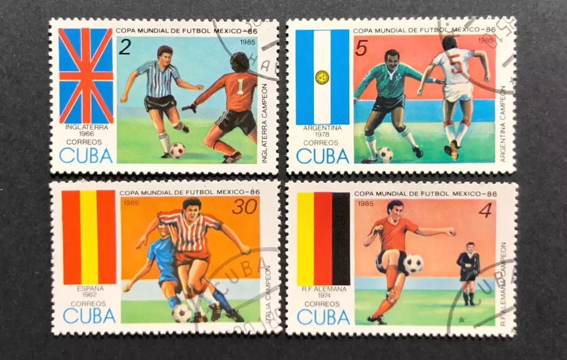Куба 1986. ФУТБОЛ • Мексика ЧМ-86