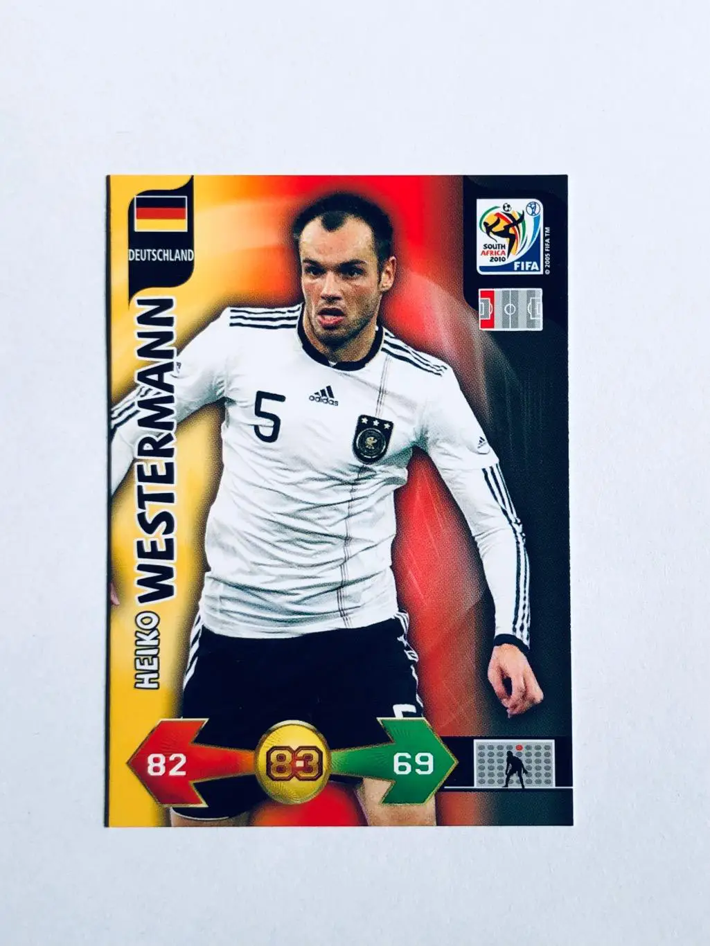 Карточка Heiko Westermann Deutschland.