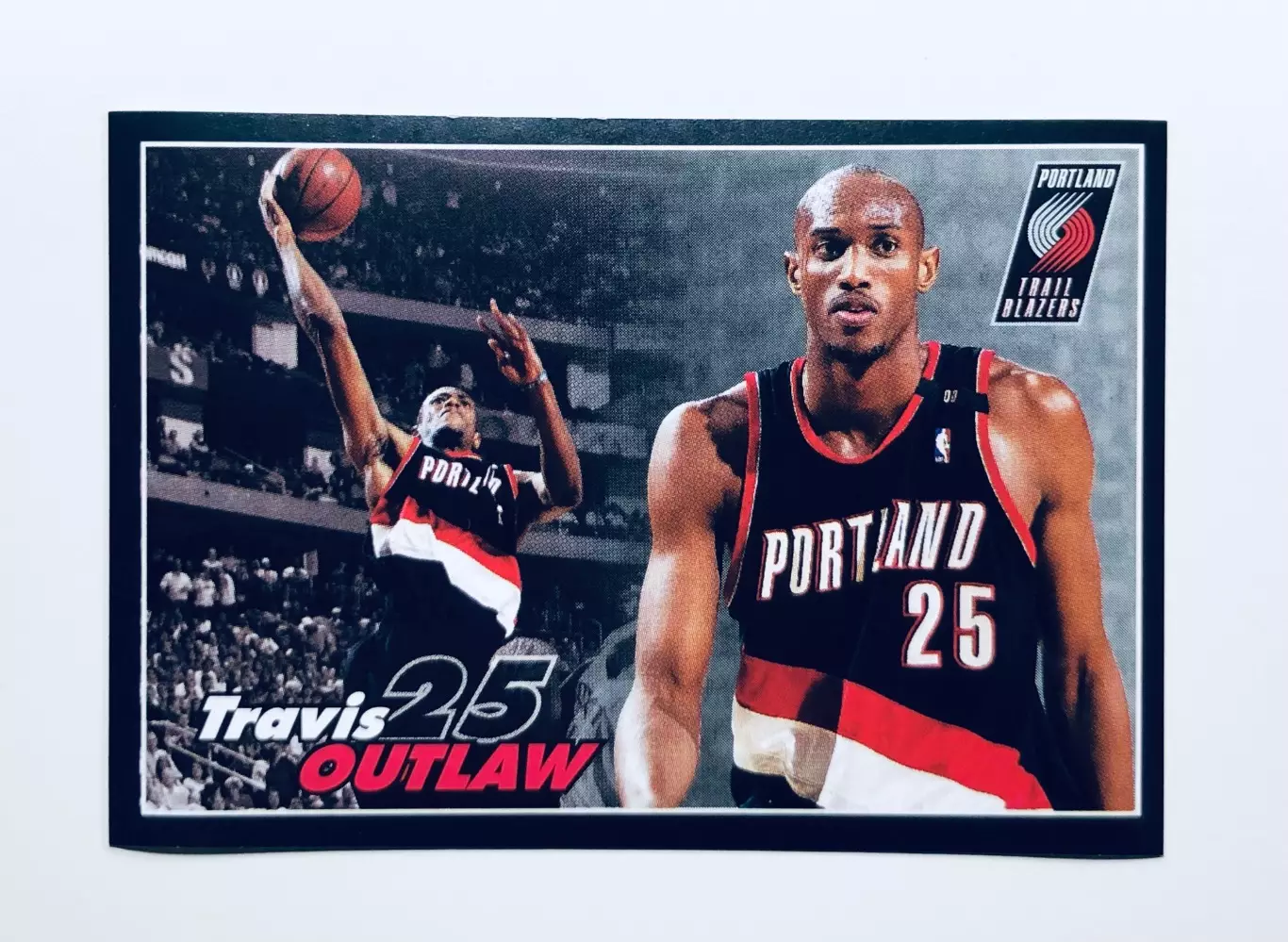 Наклейка Travis Outlaw Portland Trail Blazers