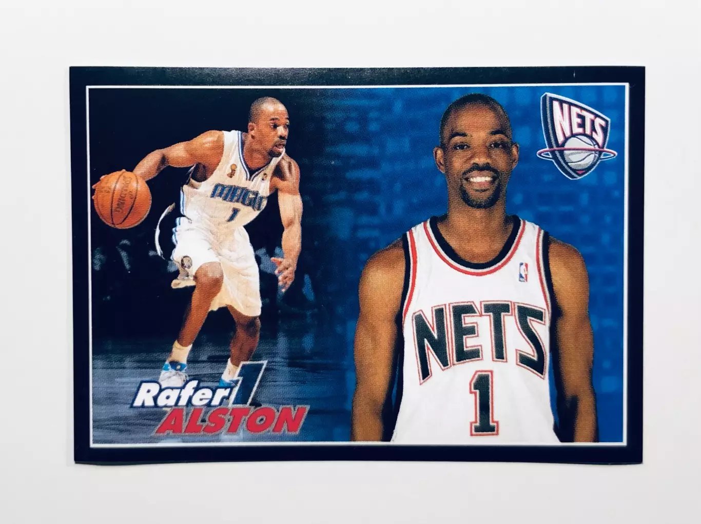 Наклейка Rafer Alston New Jersey Nets