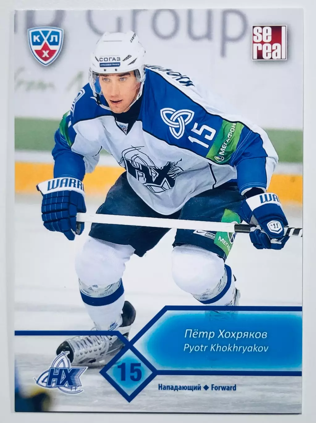 Карточка Петр Хохряков ХК Нефтехимик Нижнекамск
