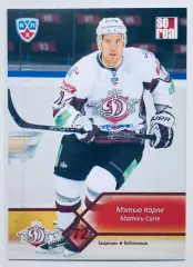 Карточка Мэтью Карле ХК Динамо Рига