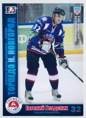 Карточка Евгений Гладских ХК Торпедо НН