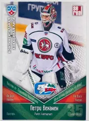 Карточка Петри Веханен ХК Ак Барс Казань