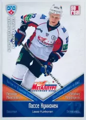 Карточка Лассе Кукконен ХК Металлург Магнитогорск