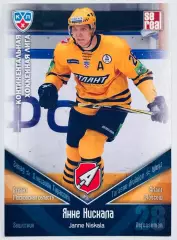 Карточка Янне Нискала ХК Атлант М.О.